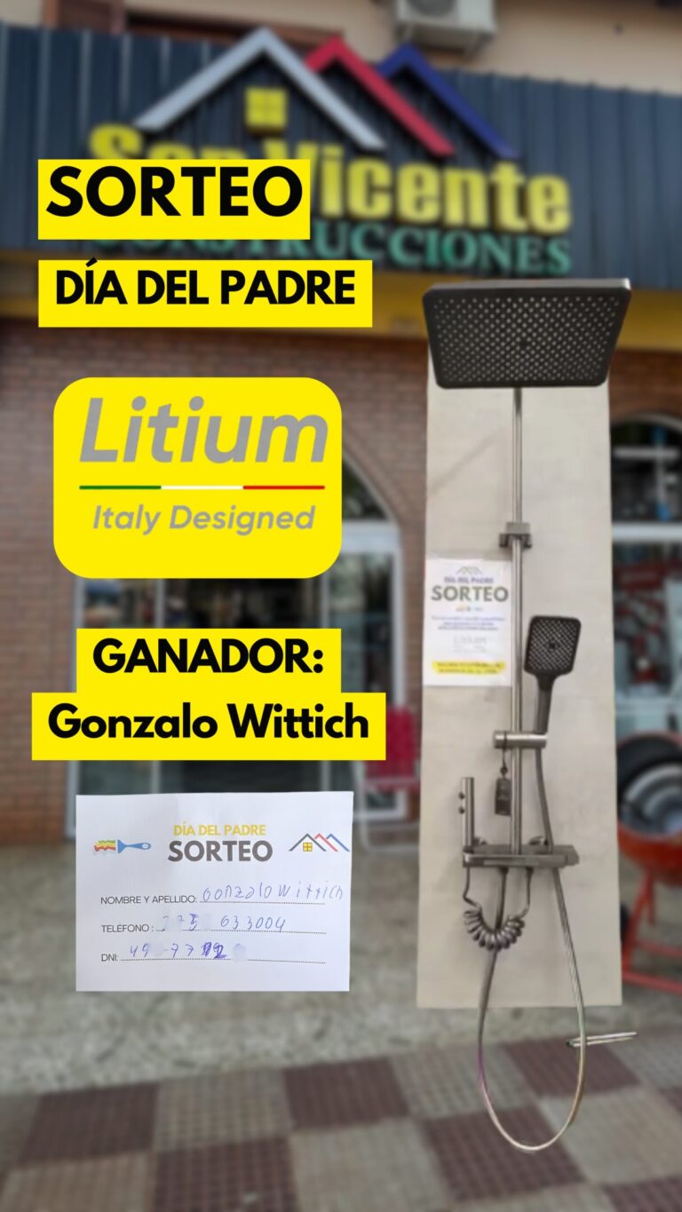 TENEMOS EL GANADOR DE LA DUCHA ITALIANA INTELIGENTE MARCA LITIUM 🇮🇹🥳 El…